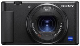 Aparat cyfrowy Sony ZV-1F czarny Nowy 4K obrotowy