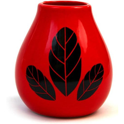 Mate Green Yerba mate ceramiczna filiżanka z drewna