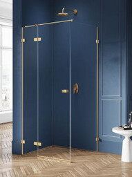 NEW TRENDY EXK-1879 Kabina prysznicowa AVEXA GOLD BRUSHED