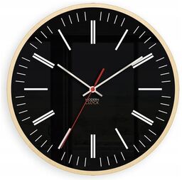 Zegar na ścianę nowoczesny efektowny okrągły cichy