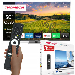 Telewizor 50" Qled 4K Ultra Hd Asystent Google