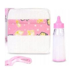 2X Akcesoria Do Zabawy Lalkami Pieluszka I Akcesoria