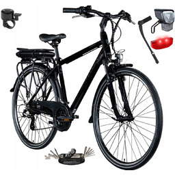 Rower Elektryczny Męski Trekkingowy 28 250W Shimano Acera