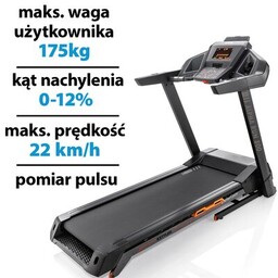 KETTLER Bieżnia elektryczna Alpha Run 800 2900W 22km/h
