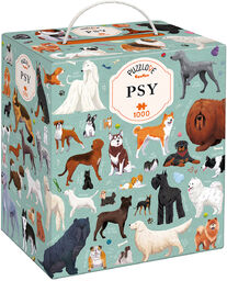 CzuCzu Puzzlove Psy, puzzle rodzinne, 1000 elementów