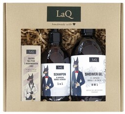 LaQ, Zestaw: Doberman - żel pod prysznic, szampon