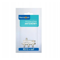2x Rozdzielacz antenowy RS13 1x wtyk F -