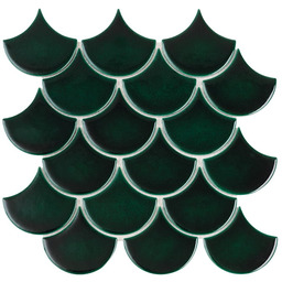DUNIN mozaika ceramiczna Mini Fish Scale Bora 88