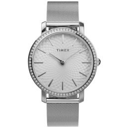 Zegarek Timex City TW2V52400 Srebrny