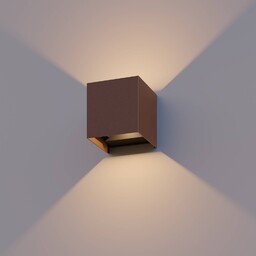 Calex LED kinkiet zewnętrzny Cube, Up/Down, wysokość 10cm,