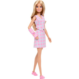 Barbie Fashionistas Lalka #243 Blond włosy, różowy gips