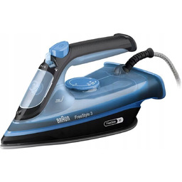 Żelazko parowe Braun FreeStyle 3 FI3194BK 2400W niebiesko-czarne