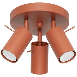 Plafon RING 3P ochra czerwona SL.1509 - Sollux