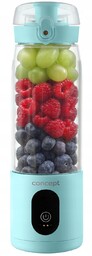 Blender Personalny Smoothie Bezprzewodowy Concept FitMaker SM4002 Błękitny