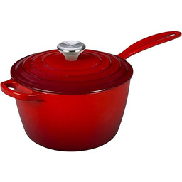 Le Creuset Signature żeliwny rondel z żaroodpornym uchwytem,