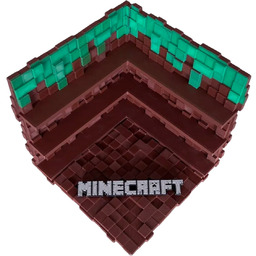 Półka na figurki Minecraft z Kinder Joy