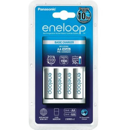 Ładowarka akumulatorków Ni-MH Panasonic Eneloop BQ-CC51 + 4