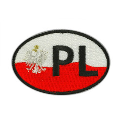 Naszywka "PL"