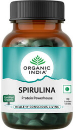 Spirulina - suplement diety, 60 kapsułek Organic India