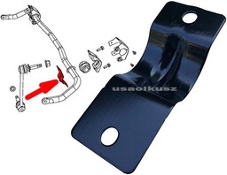 Obejma gumy stabilizatora wewnętrzna Dodge Charger RWD