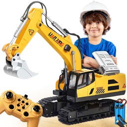 Zabawka Samochód Koparka RC zdalnie sterowana Heckermann 3369