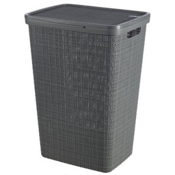 CURVER Kosz na pranie 245975 Jute 58L Ciemnoszary