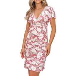 Koszula nocna damska Donna Tina różowa