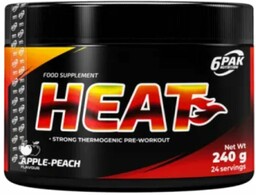 Trec Nutrition 6PAK Heat Przedtreningówka Heat + Spalacz