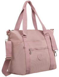 Shopperka damska Peterson PTN 3302-CO liliowa