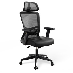 Fotel ergonomiczny Piozano - Czarny