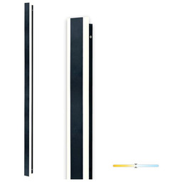 Kinkiet, lampa ogrodowa, elewacyjna LED 25W 120cm IP44