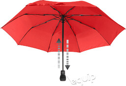 Parasol turystyczny Euroschirm Light Trek Automatic - red