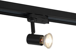 Reflektor szynowy 3-fazowy czarny - Jeany