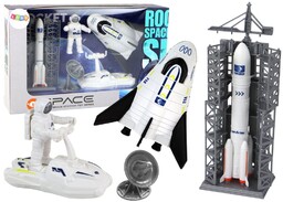 ZESTAW KOSMOS RAKIETA ASTRONAUTA STATEK DLA DZIECI