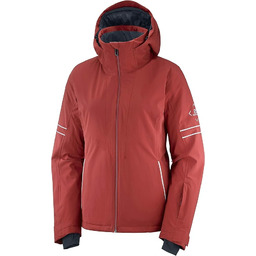 SALOMON The Brilliant Jacket W Kurtka, Kobieta, Red
