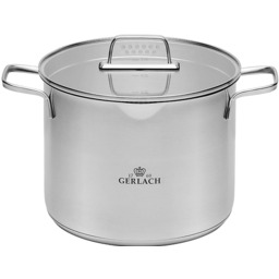 Garnek GERLACH Ambiente 7 L Srebrny 24 cm