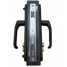 Zamek do furtki kaseta 50x50 klamka wkładka zamek