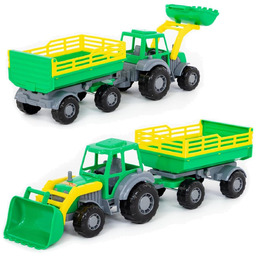 Polesie, pojazd rolniczy Traktor z przyczepą