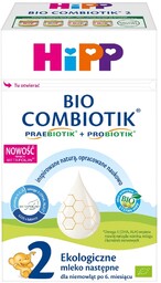 HIPP 2 Bio Combiotik - Ekologiczne Mleko początkowe