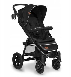 Lionelo Annet Tour Wózek Spacerowy 0-22kg Black