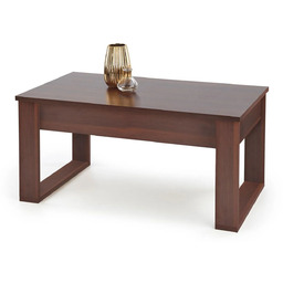 Elior Prostokątna Ława Z Szufladami Ciemny Orzech A1-L85