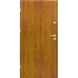 Drzwi zewnętrzne Basic złoty dąb 80 cm prawe