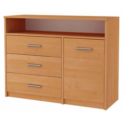 Edinos Klasyczna komoda z szufladami olcha C8-T79