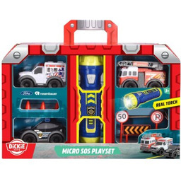 DICKIE TOYS Zestaw pojazdów SOS 203714024 (3 szt.)