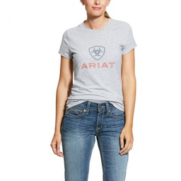 ARIAT Koszulka damska HD LOGO SS20 - heather