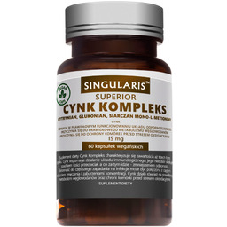 Singularis Cynk Kompleks mix cytrynian, glukonian i mono