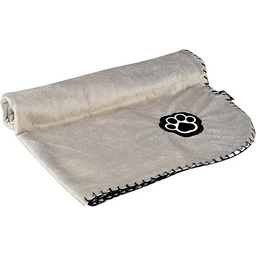 Pled Polar 100x70cm Patchy orzech laskowy