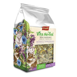 Vita Herbal dla szynszyli i kosztaniczki, mix ziołowy,