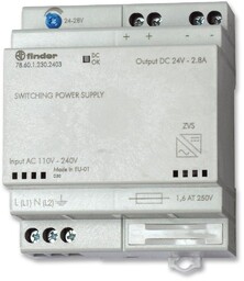Modułowy zasilacz DC 60 W do szaf elektrycznych