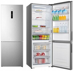 Lodówka Nofrost Gorenje Nrk720Eaxl4 200Cm Szary